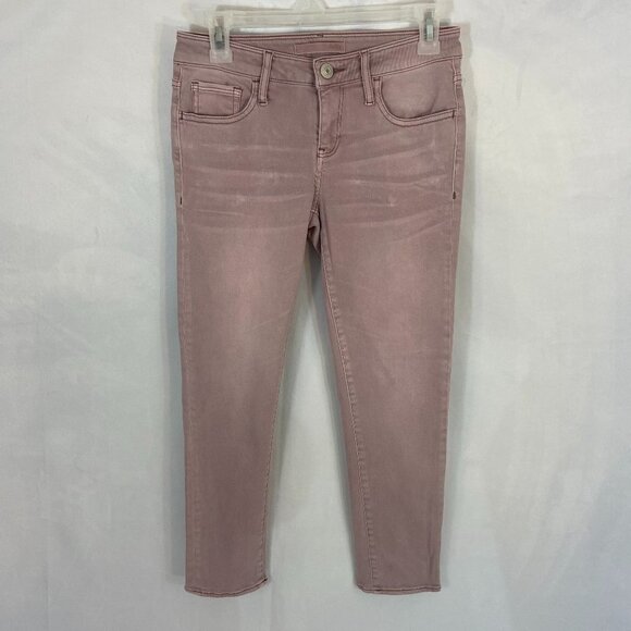 Daytrip Lynx Ankle Skinny Jeans Women's Size 26 (27 x 24) Lavender Light Purple - Picture 1 of 11